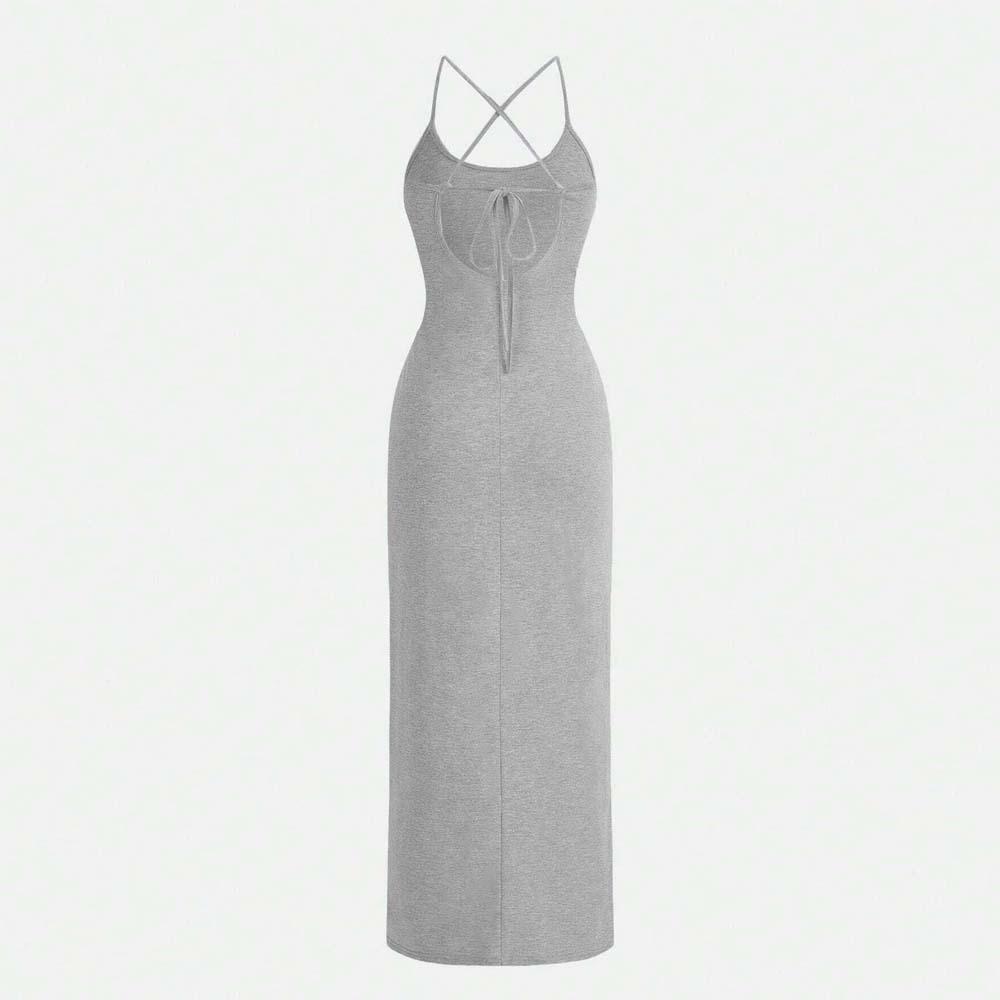 New Large Backless Backpack Women's Sexy Strapless Dress