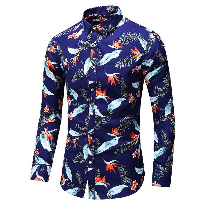 Plus-size Mens Foreign-trade Shirts