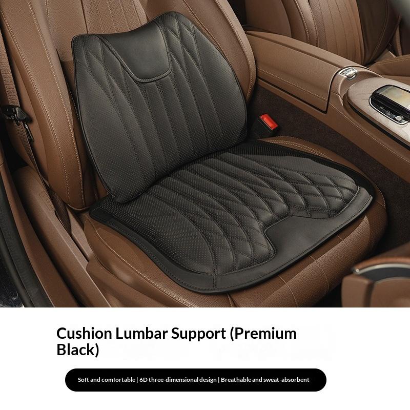 Black Seat Cushion Waist