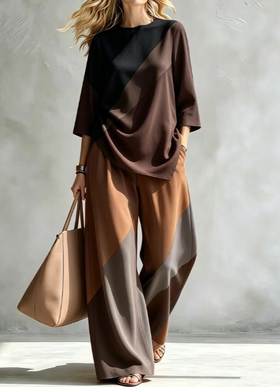 Summer Women's Blouse Set