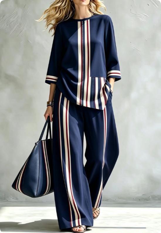 Summer Women's Blouse Set