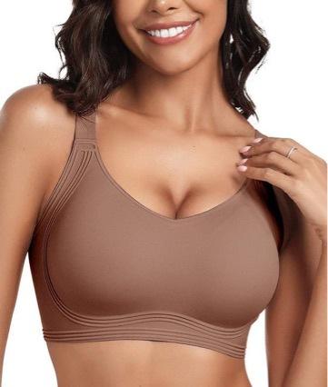 Seamless Uplift Bra, Wire-free, Full Coverage