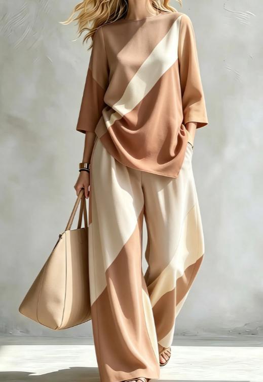 Summer Women's Blouse Set