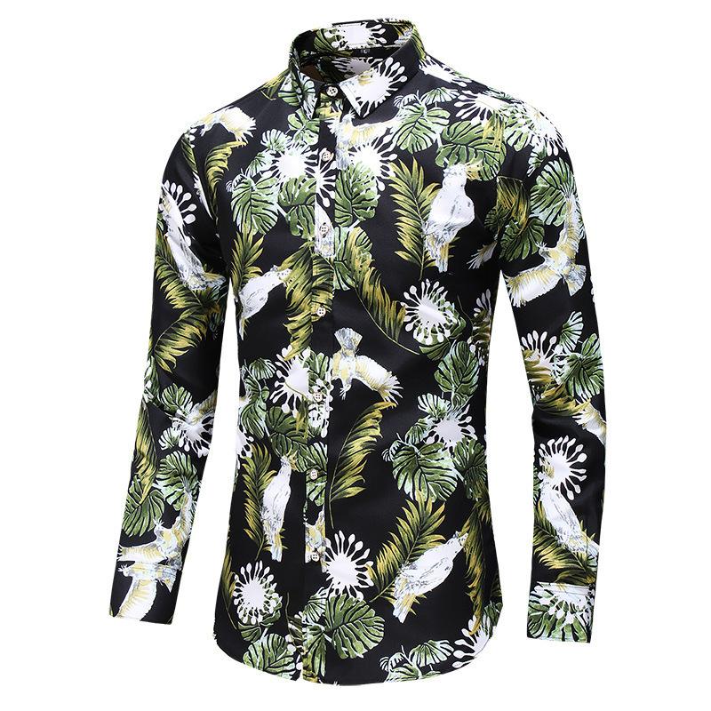Plus-size Mens Foreign-trade Shirts