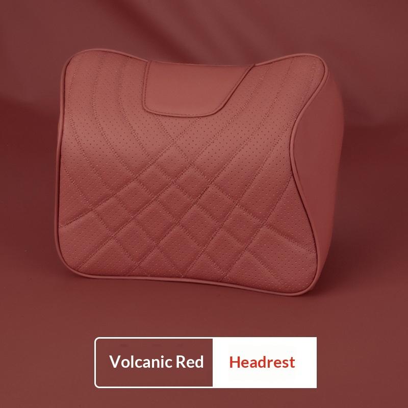 Car Headres Neck Pillow Lumbar Support Cushion Interior Accessories