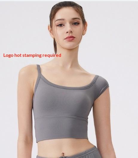 Shockproof Workout Underwear Tight Asymmetric Yoga Vest Casual