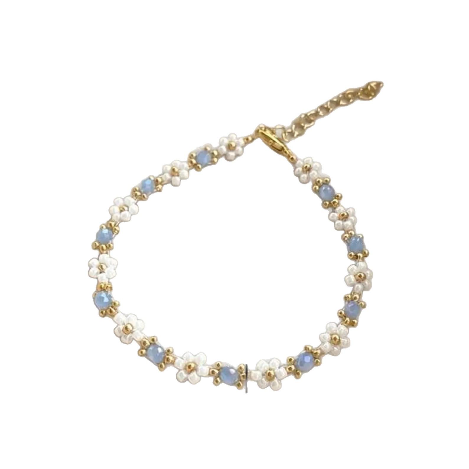 Bohemian-style Colorful Rice-bead Bracelet