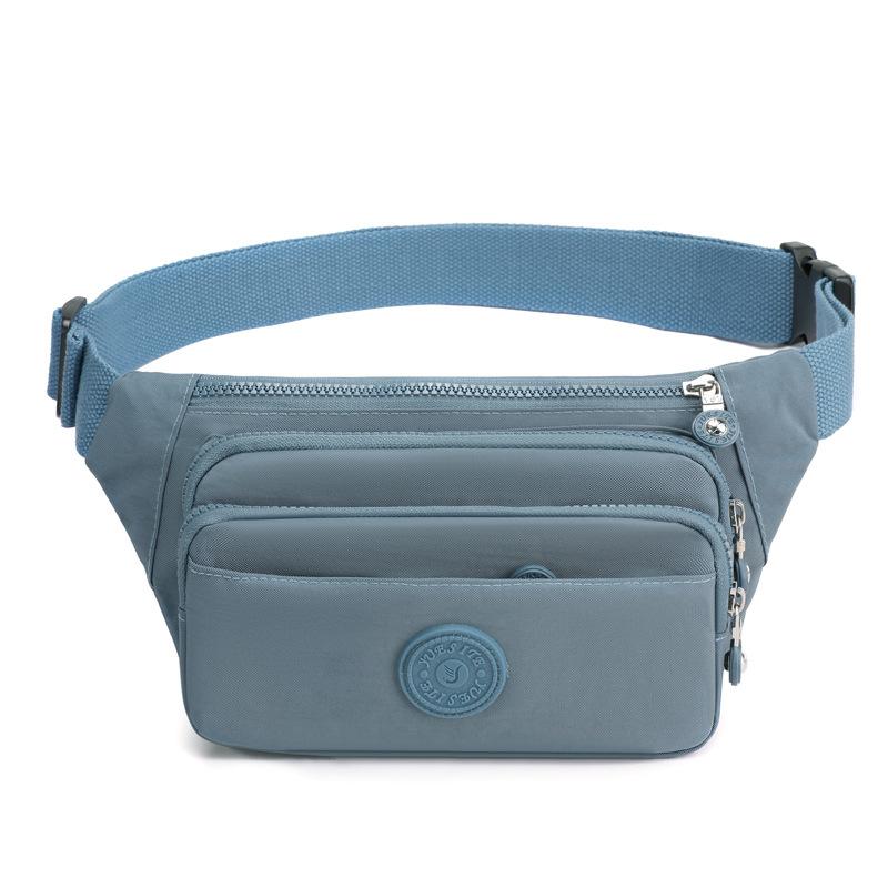 Casual Chest Stylish Oxford Cloth Nylon Waist Bag Ladies Front Crossbody Bag