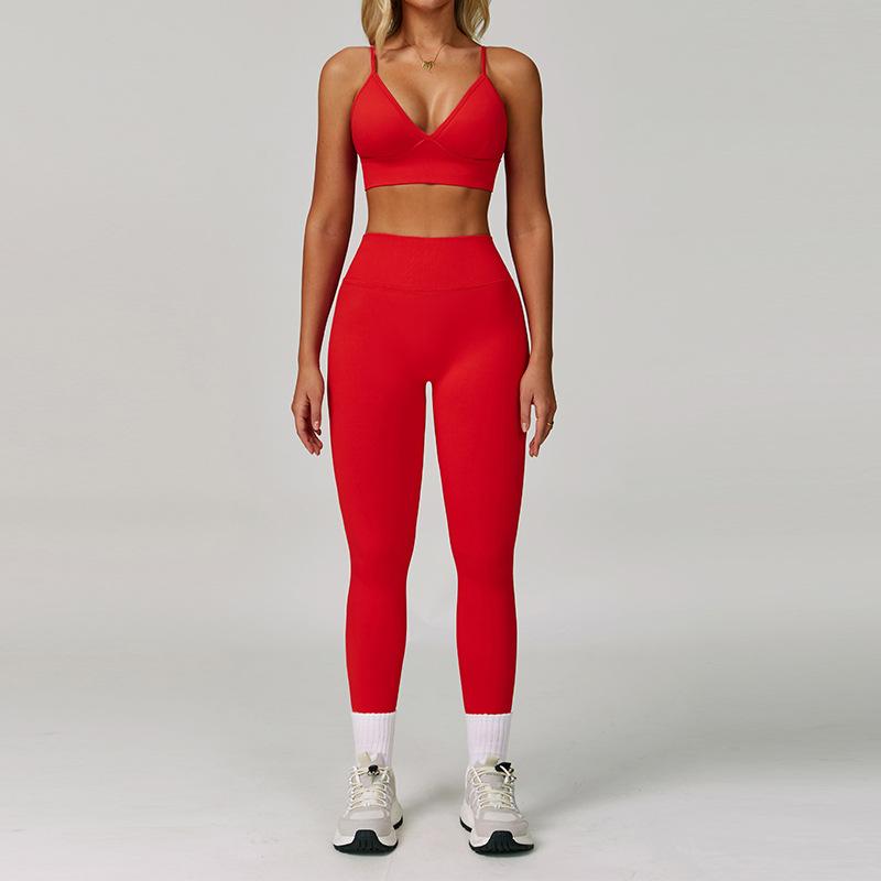 Women's Casual Seamless Tight Yoga Suit