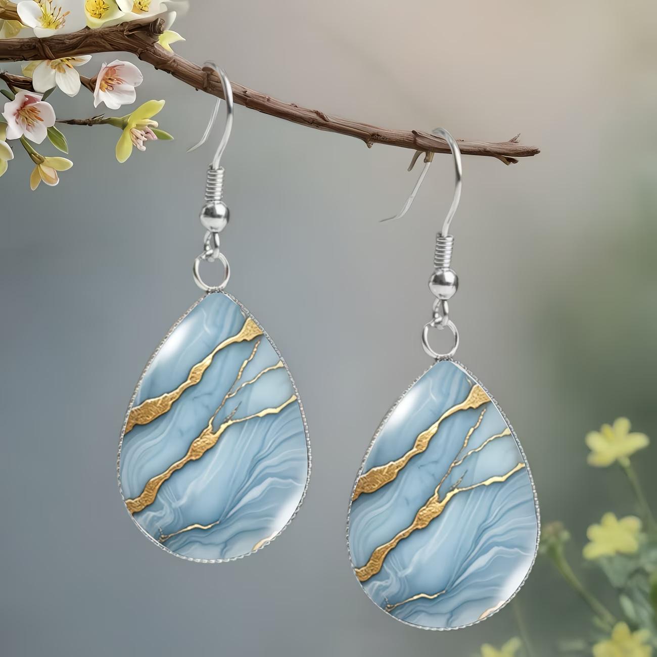 Fashionable Exquisitely Textured Earrings For Women
