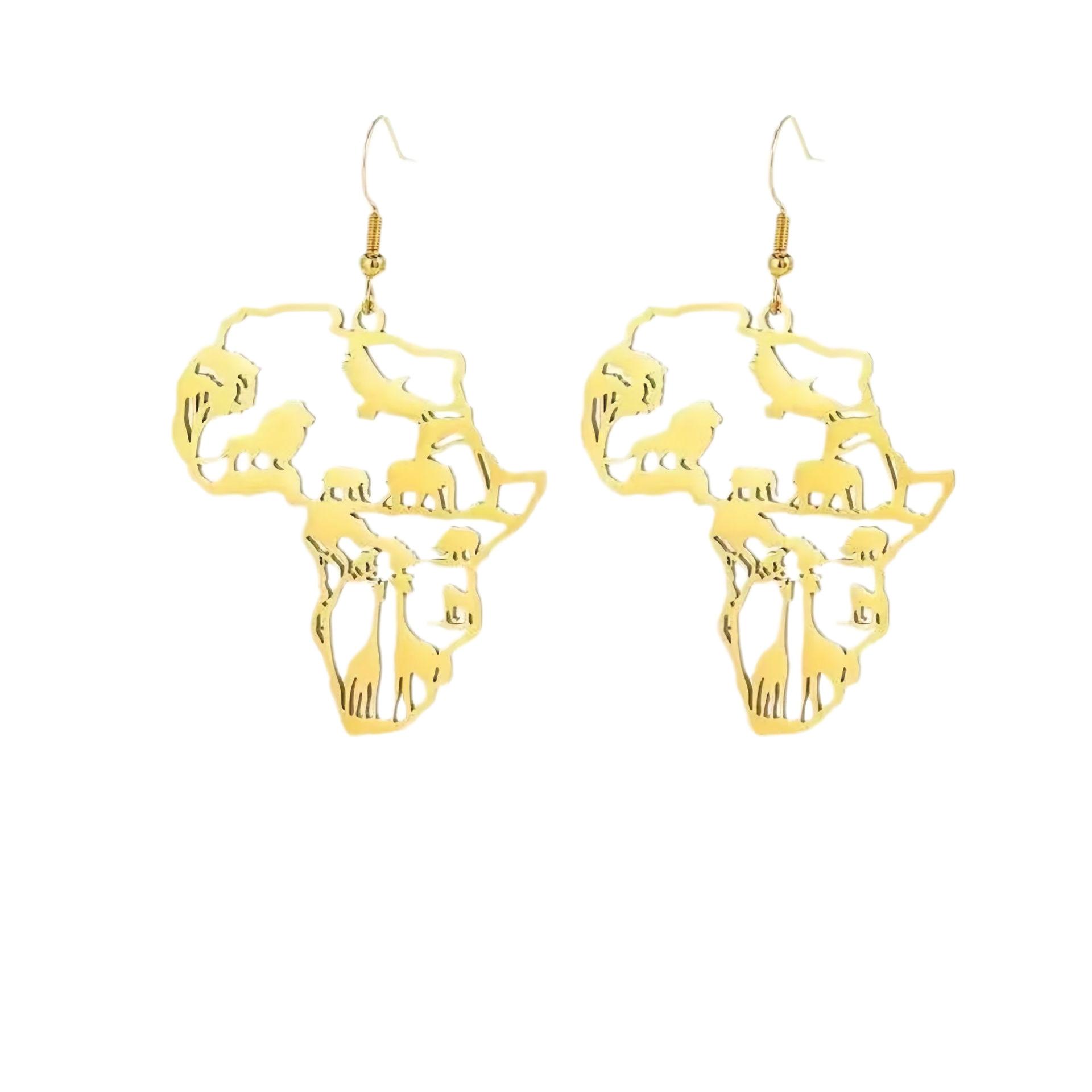 Women's Tassel Stainless Steel Earrings