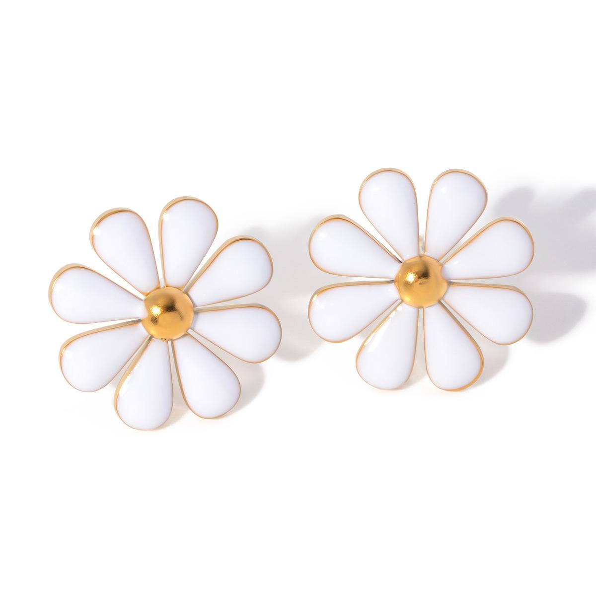 Stylish High-end Stainless Steel Titanium Earrings For Women