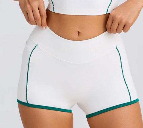 Sports Underwear Vest Shorts Spaghetti Strap Bra Beauty Back Tight High Elastic Fitness