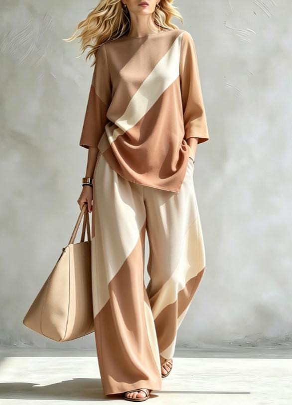 Summer Women's Blouse Set