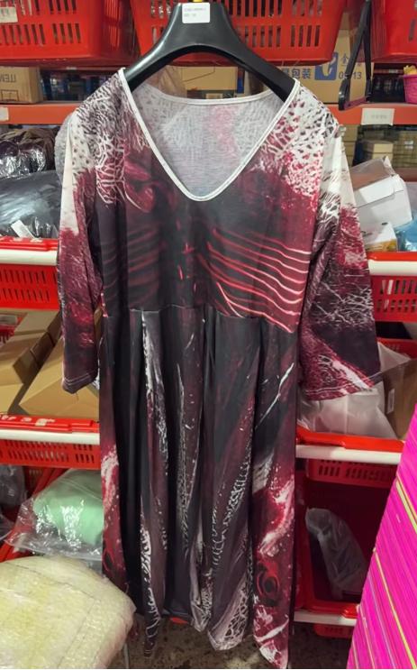 Digital Printed American Fashion Halloween Witch Dress