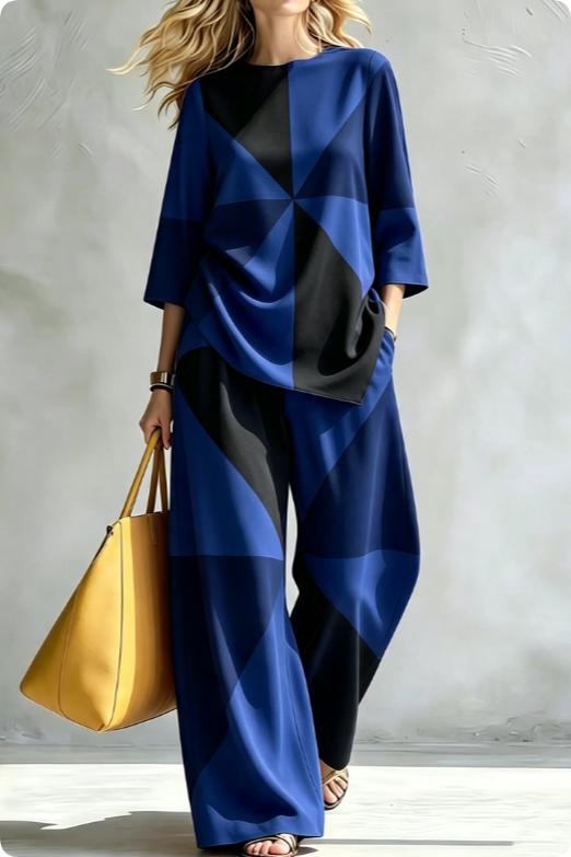 Summer Women's Blouse Set