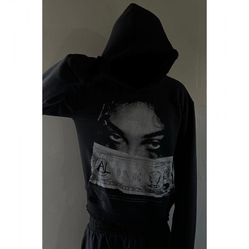 Women's Fashion Personalized Dark Printed Sweater