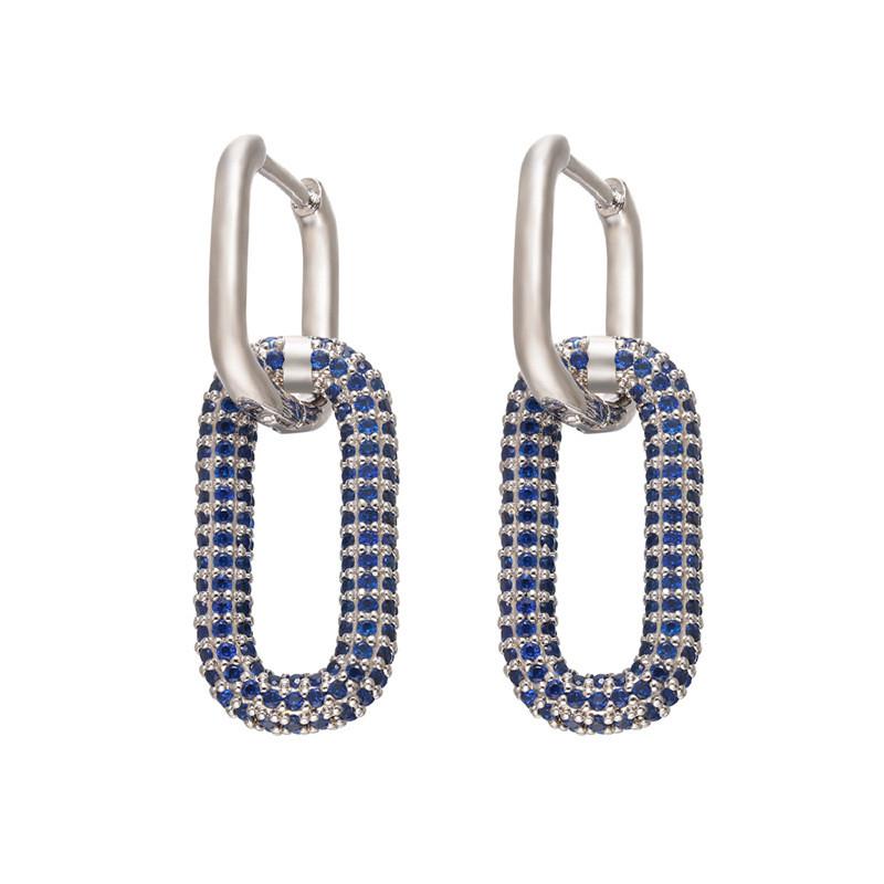 Silver / Blue Diamond
