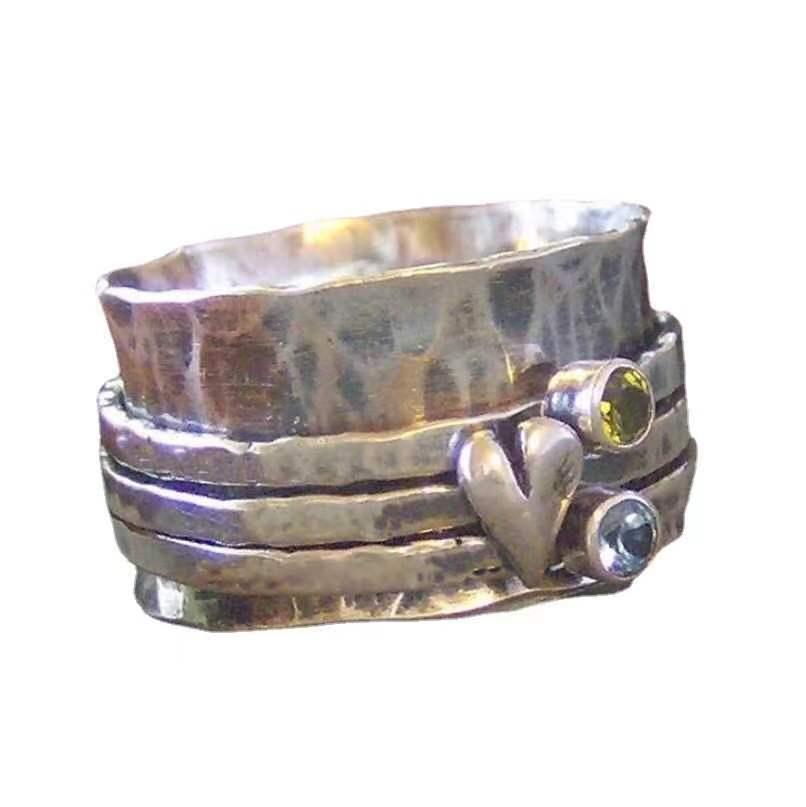 Charming Vintage Full Diamond Personalized Ring