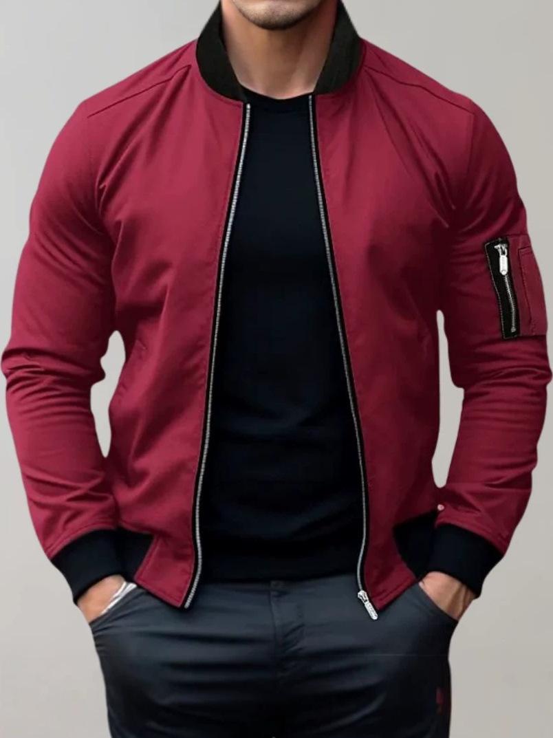 Mens Aviator Fashionable Casual Jacket