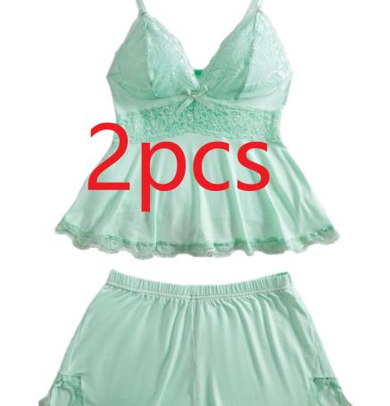 Solid Color Casual Pajamas Sets Women's Modal Suit