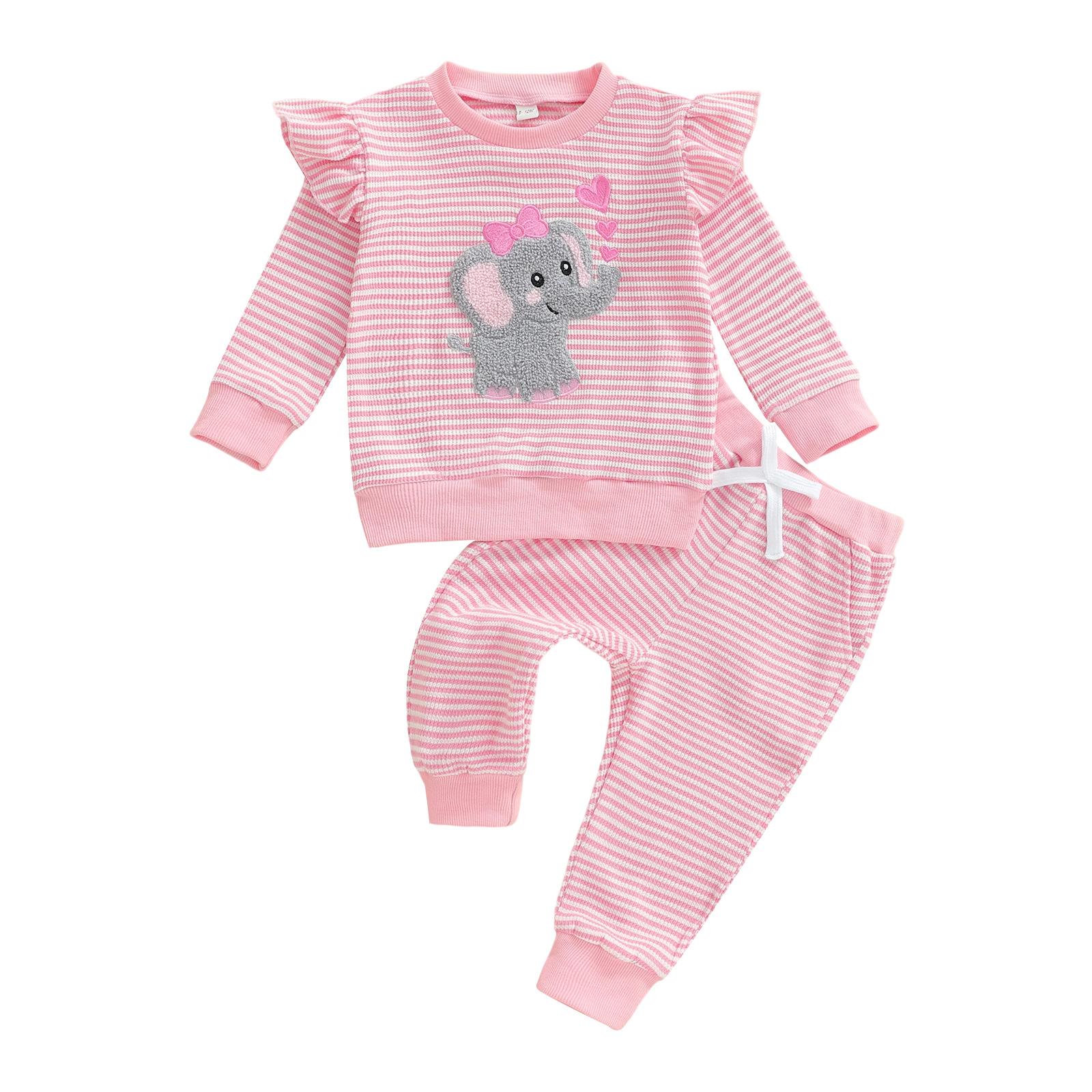 Embroidered Hoodie And Pants Loungewear Set