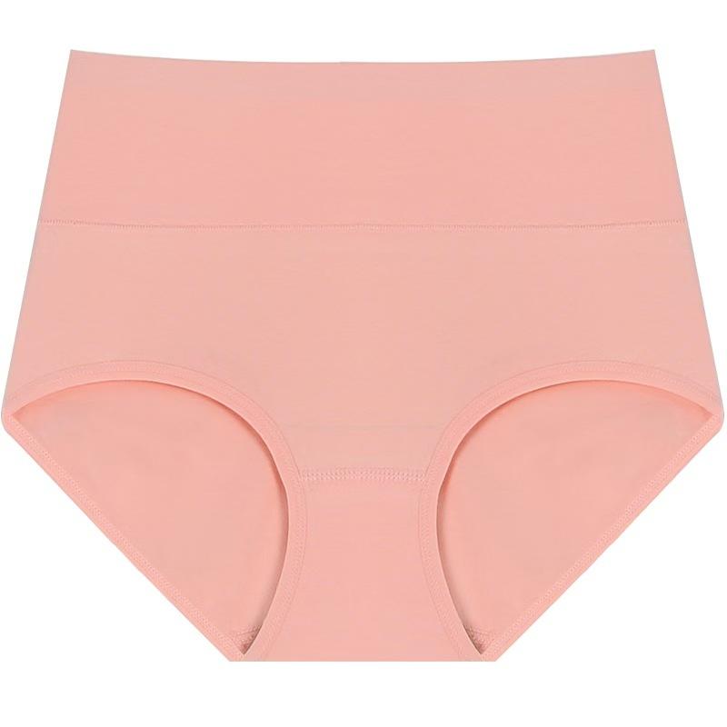 Womens High-Waisted Tummy-Control And Butt-Lifting Cotton Underwear