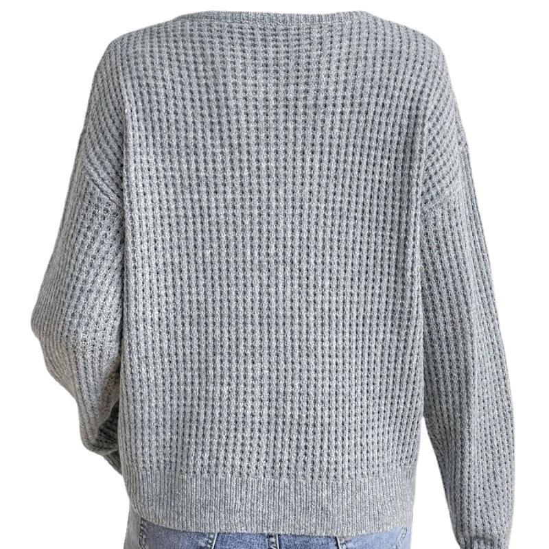 Morning Long Sleeve Sweater Spring Autumn Underwear Comfort And Casual Sweater