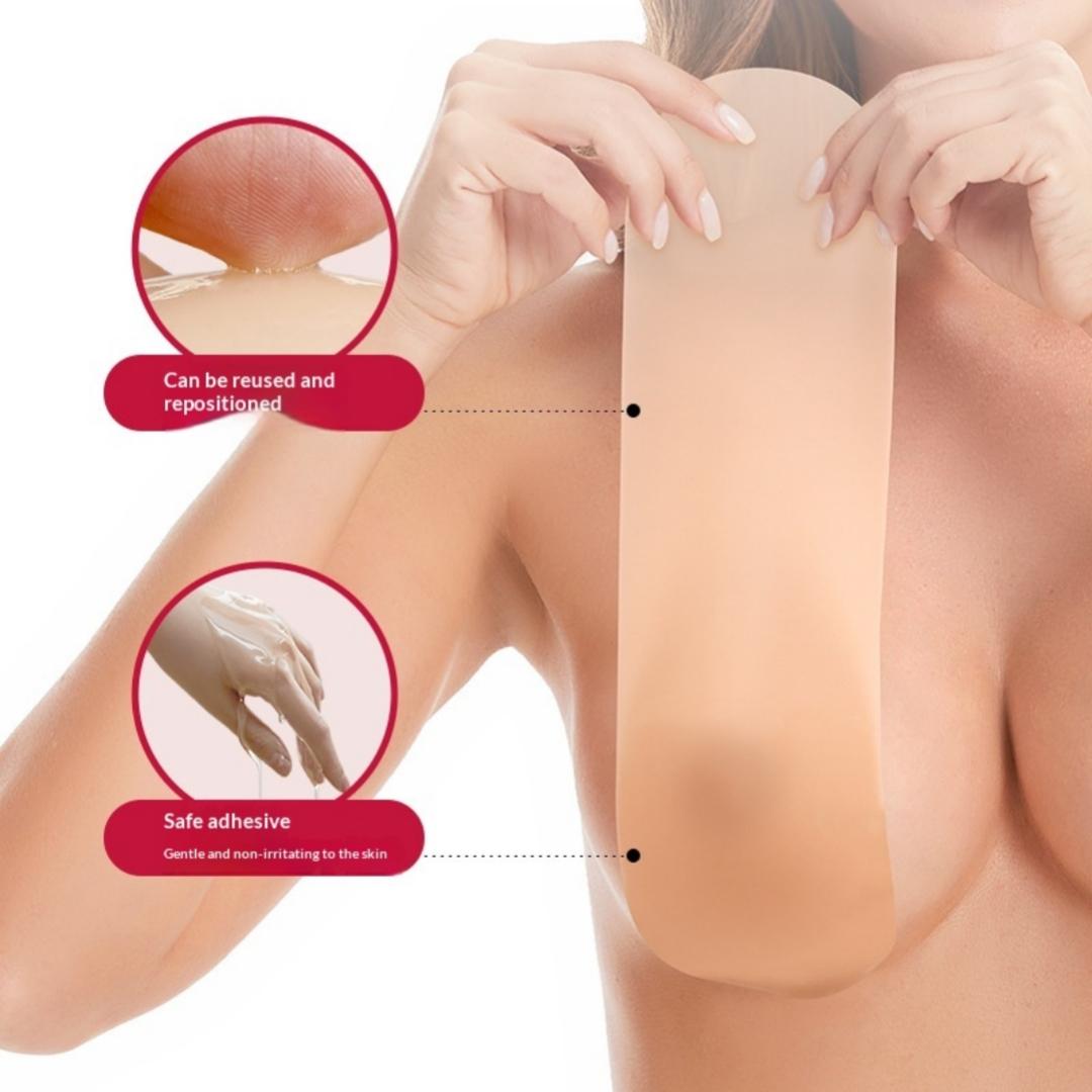 Square Curved Lift Silicone Breast Tape