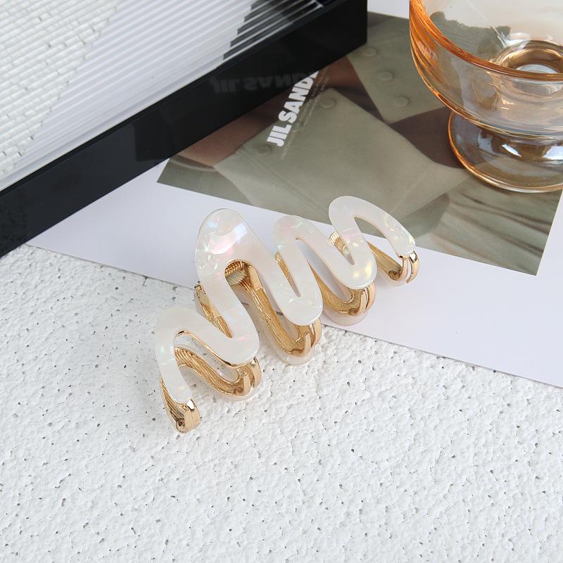 Acetic Acid Hair Claw Large Hair Clip Womens Headpiece