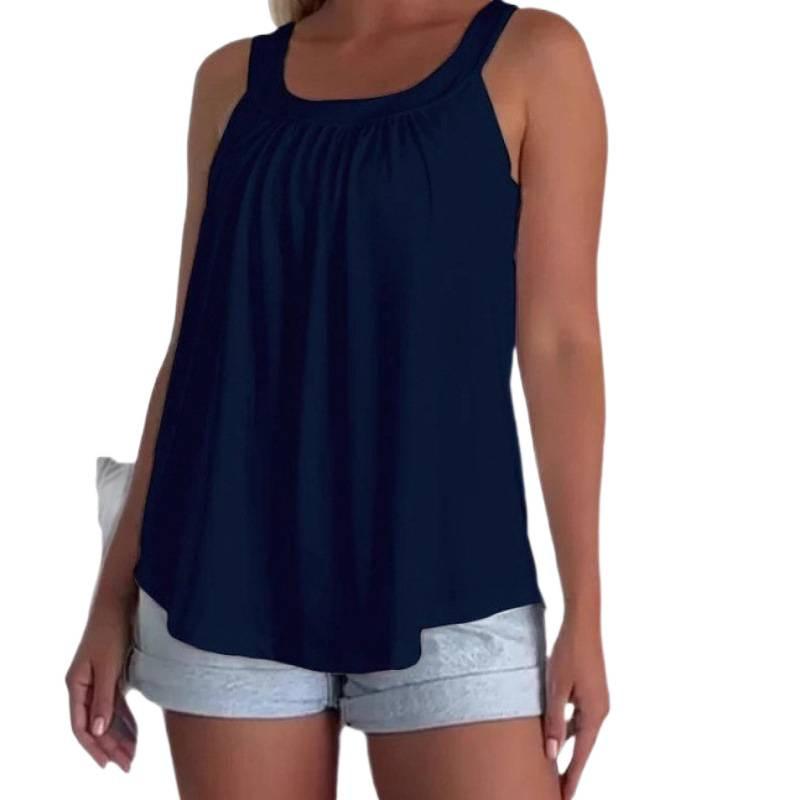 Womens Casual Sleeveless Tank Top