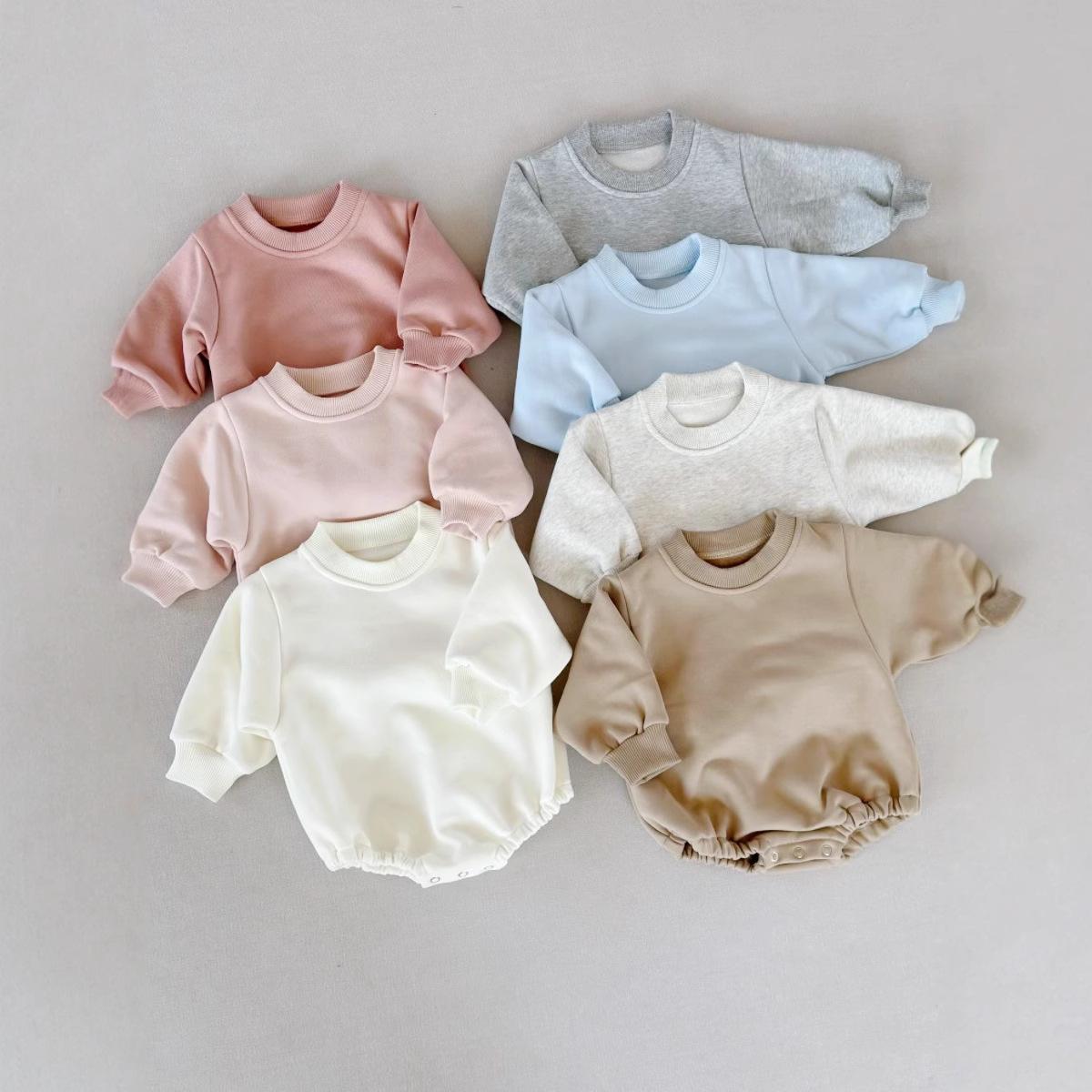 Cotton Hoodie Baby Onesie European And American Style