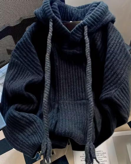 Gentle Soft Nuo Sweater Korean Style Loose And Lazy Style Sweater