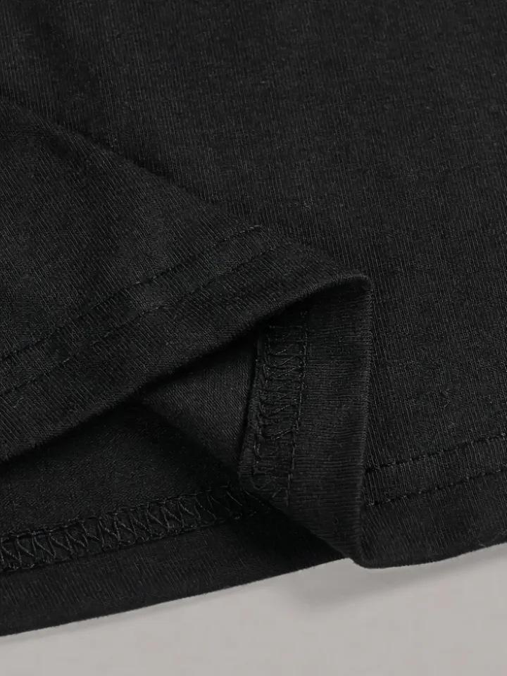 Womens Casual Loose-fitting Breathable Crop Top
