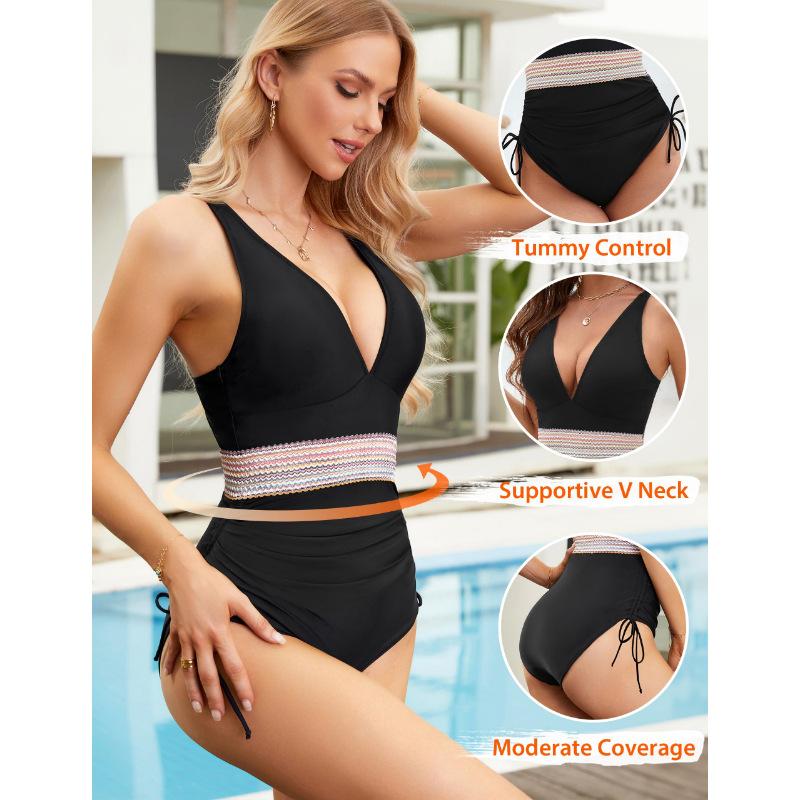 New Womens Tummy Control Swimsuit