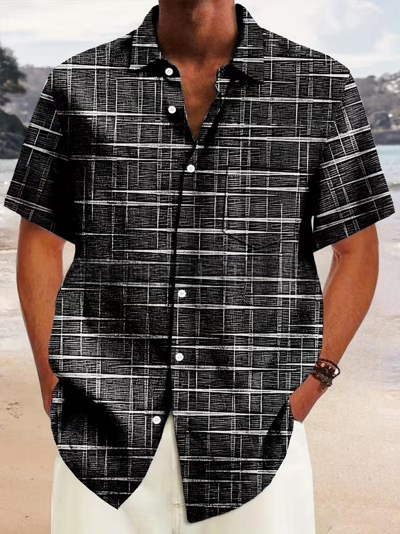 Printed Men's Summer Shirt Europe
