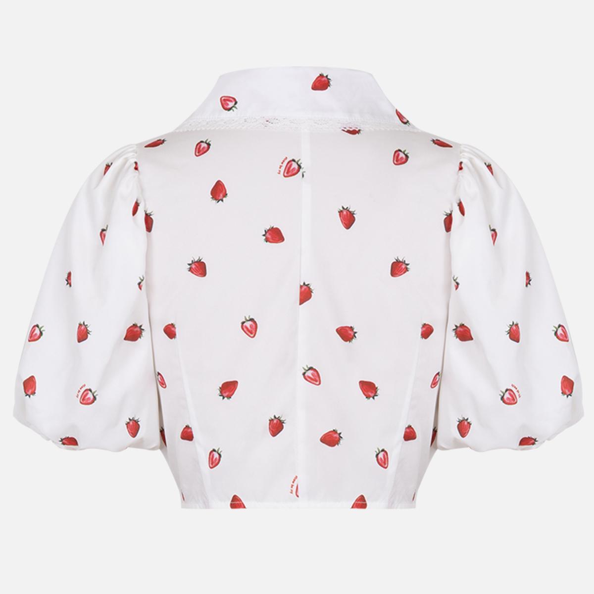 Floral Short Sleeve Cropped Top & Cake Ruffle Skirt Set