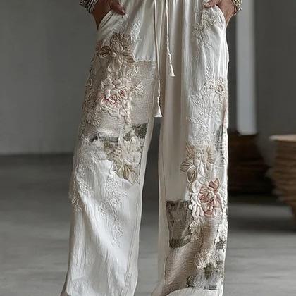 Womens Casual Sports Pants With 3D Digital Print