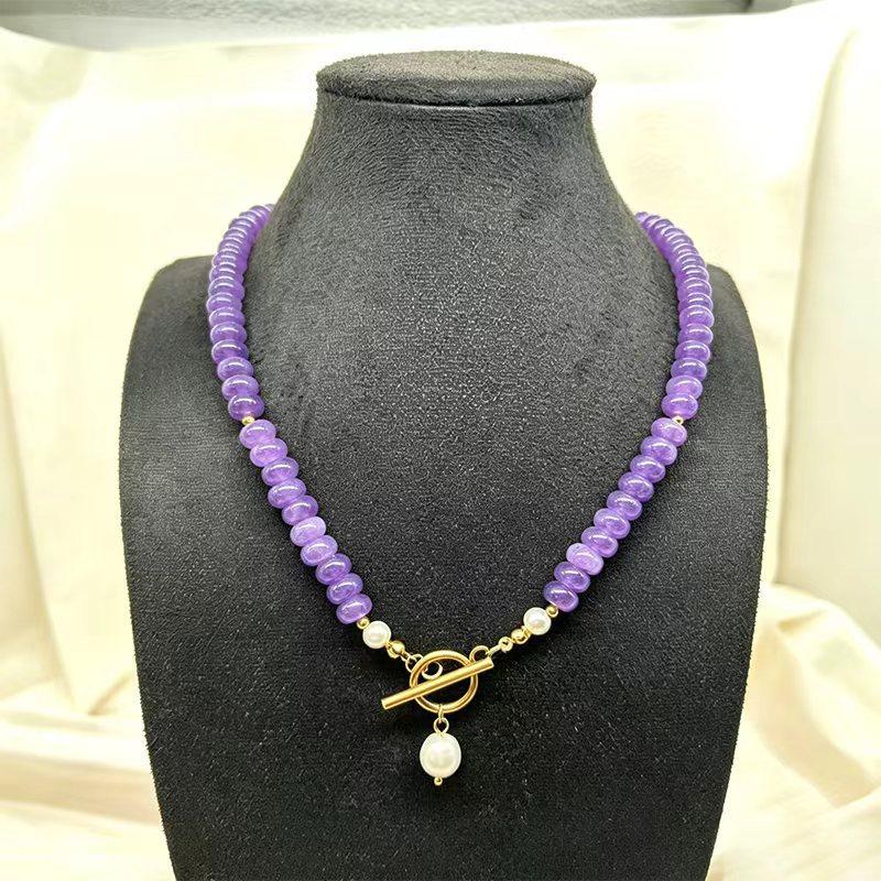 3 Necklace Purple