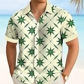 3D Digital Printing Short-sleeved Shirt For Men