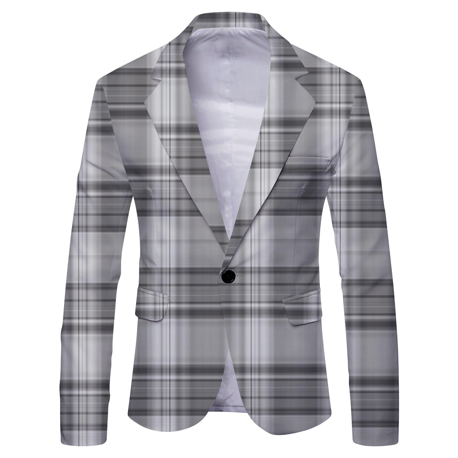 Mens Spring New Arrival Top Commuter Casual Blazer Mens Plus-Size British-style Suit For Men