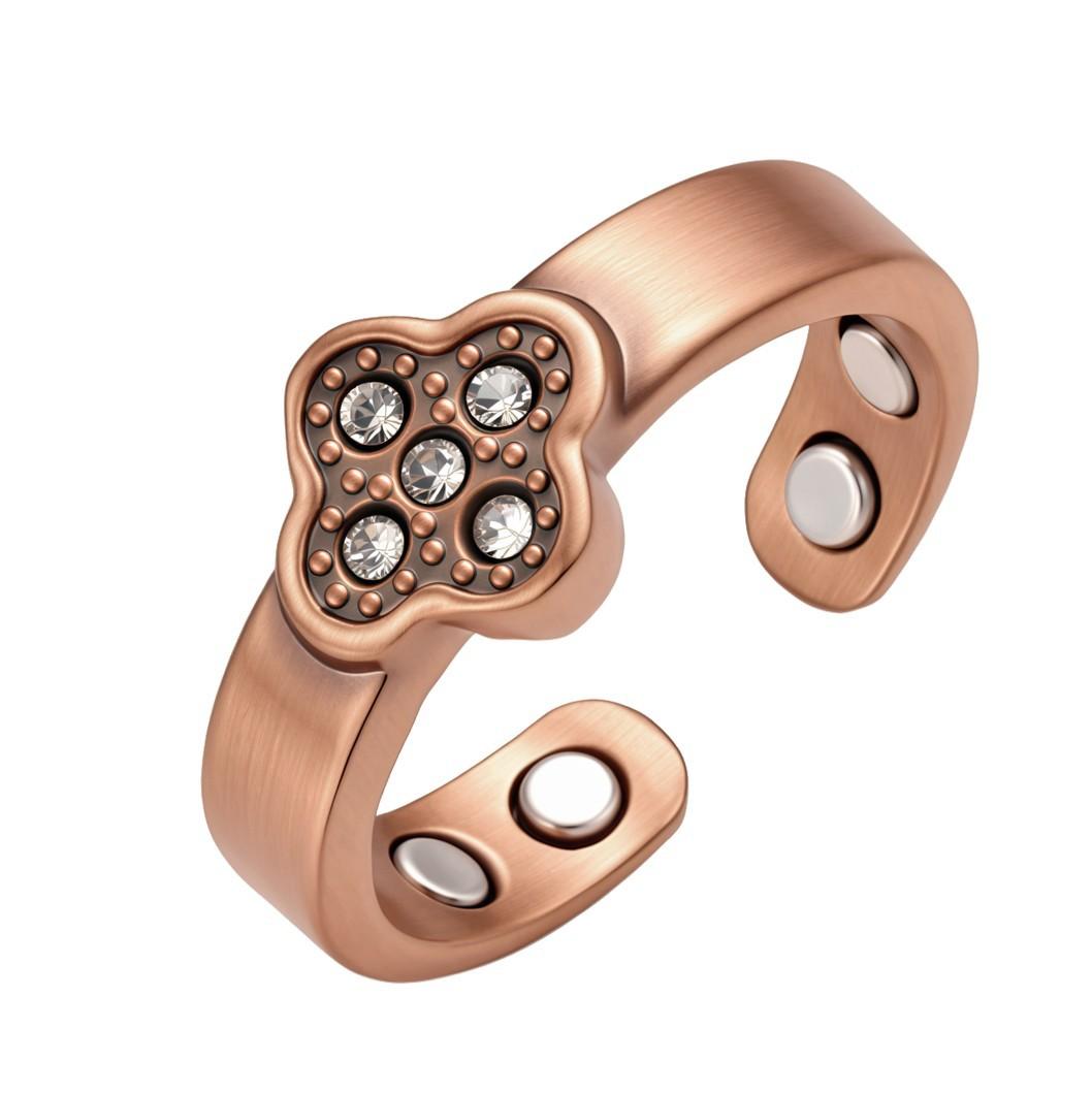 Vintage Magnetic Therapy Pure Copper Ring