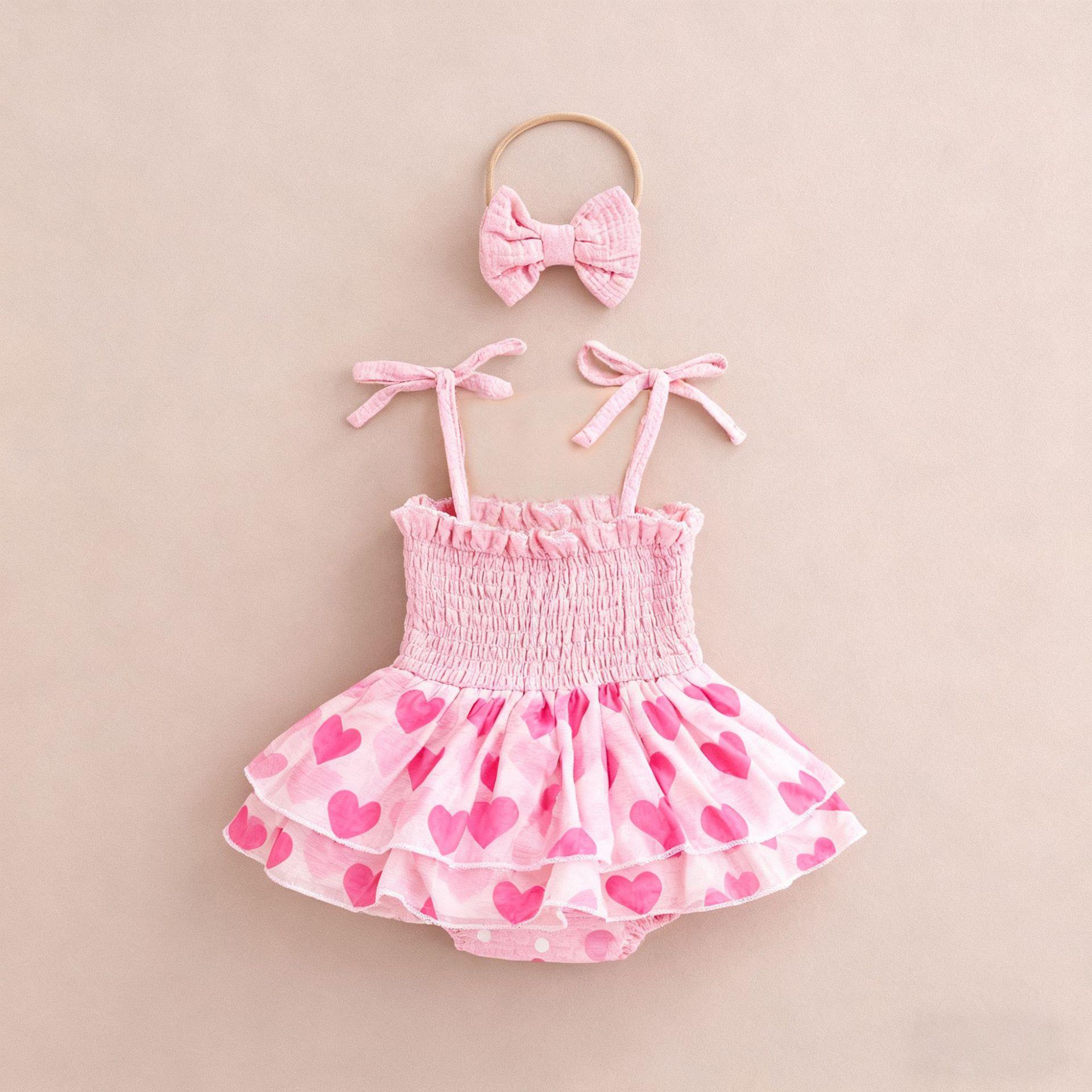 Girls Strap Dress Thin Style