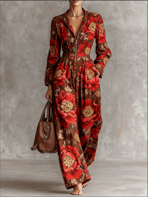 Utility-style Long Dress