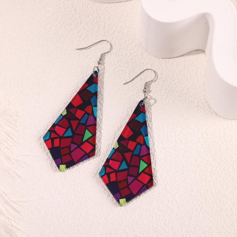 Geometric Acrylic Earrings For Women