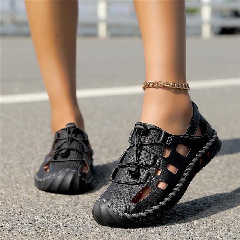 Summer Unisex Casual Crocs-Style Closed-Toe Beach Shoes