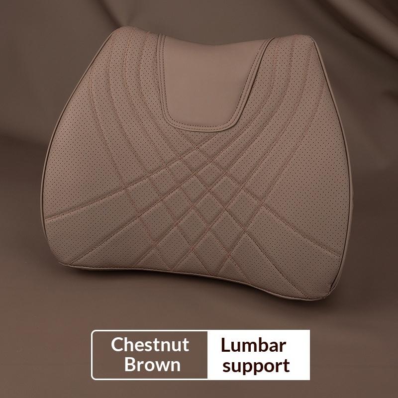 Car Headres Neck Pillow Lumbar Support Cushion Interior Accessories