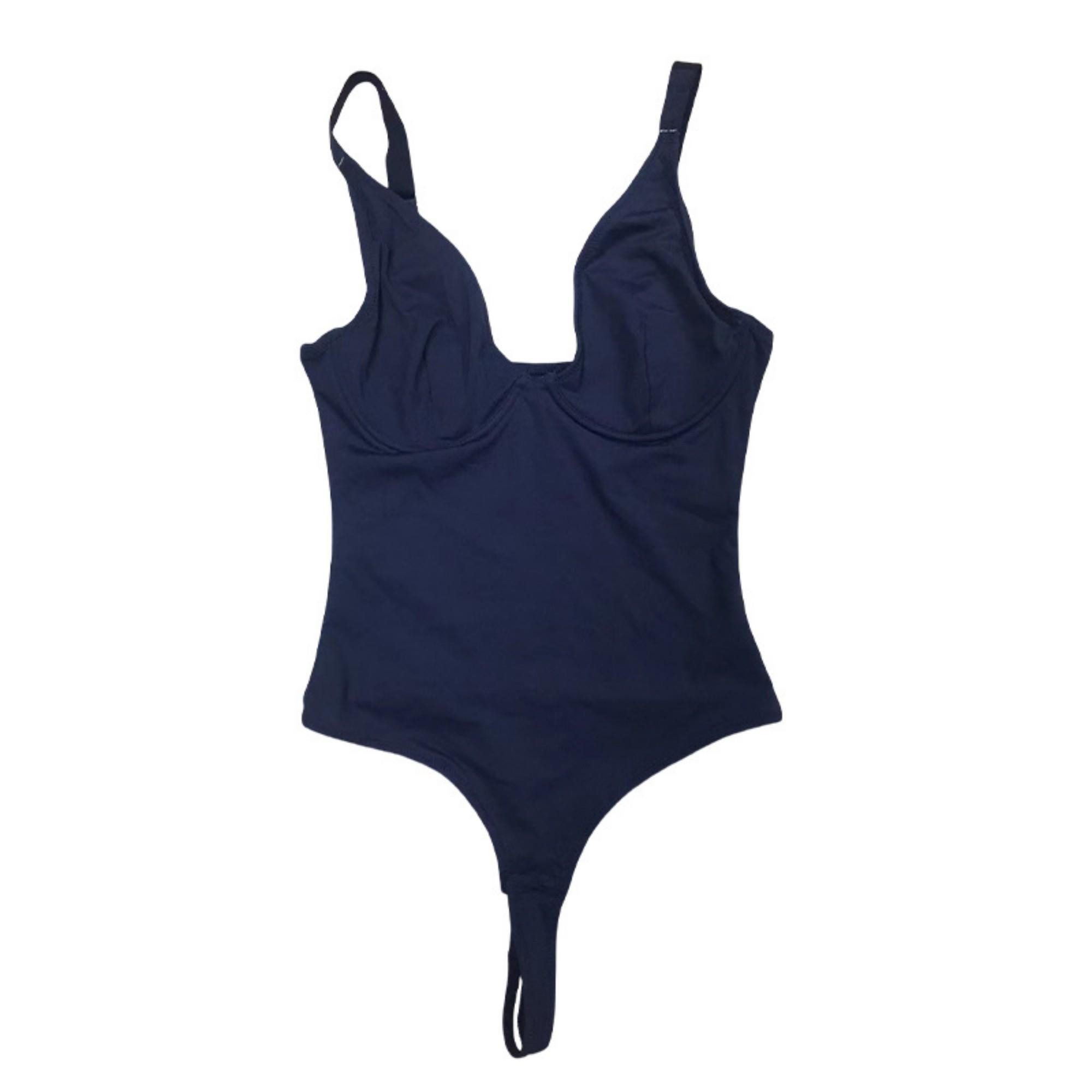 New Women's Solid Color Casual Versatile Plastic Jumpsuit Corset