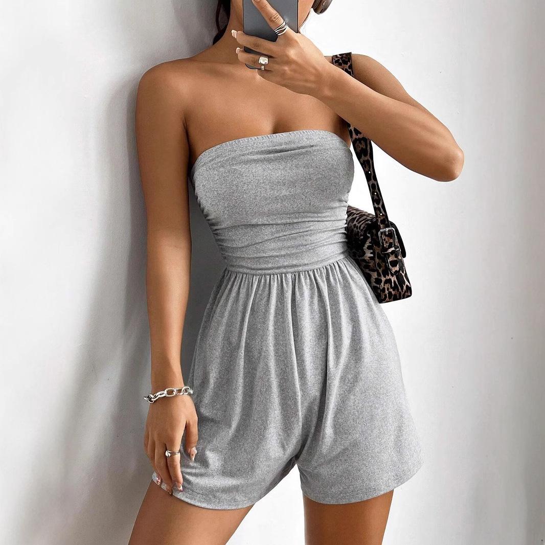 Leopard-print Fashion Jumpsuit Summer New Arrival