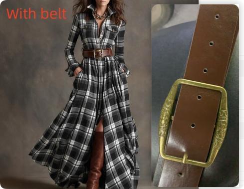 Black / L / With belt
